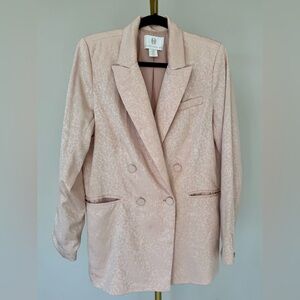 House of Harlow 1960 Blush Pink Blazer
